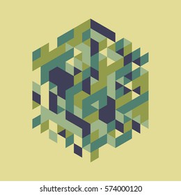 Ilustración de vectores abstractos. Se Puede Utilizar Para Diseño Y Presentación. 