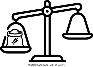 Abstract Vector Illustration of Cereal Grain Scales and Wheat Texture, Agricultural Background for Harvest and Organic Food Design