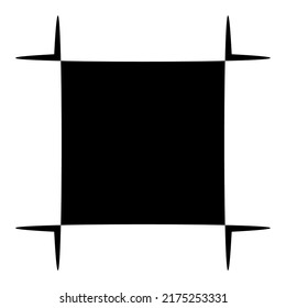 Abstract vector illustration, clip art graphics