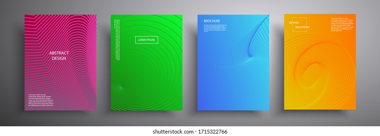 Abstract vector illustration of a colored cover with graphic geometric elements. Template for brochures, covers, notebooks, banners, magazines and flyers, modern design template for websites.