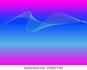 Abstract vector illustration. Abstract colorful waves on bright background. Vector illustration
Prints, decoration, web, graphic design.