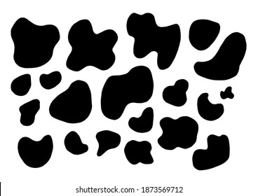 Abstract vector illustration cow pattern. Decoration for any design.