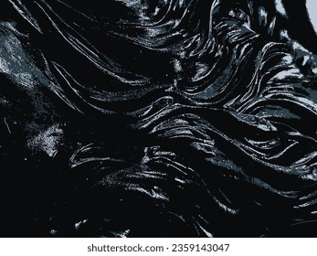Abstract vector illustration of curve line