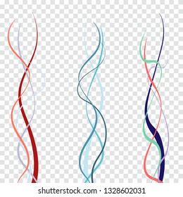 abstract vector illustration. curves lines. layout for presentation. layout for advertising 