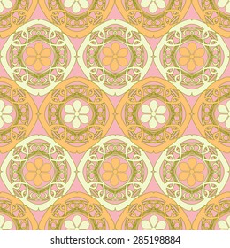 abstract vector illustration of decorative figures