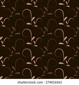 abstract vector illustration of decorative twigs