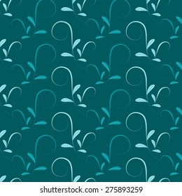 abstract vector illustration of decorative twigs