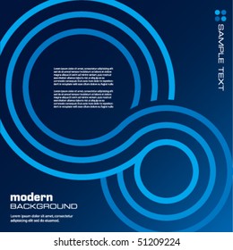 Abstract vector illustration depicting bue layout background.