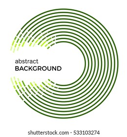 Abstract vector illustration depicting colored circles on a white background. Infographic background with place for your text.