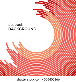 Abstract vector illustration depicting colored circles on a white background. Infographic background with place for your text.
