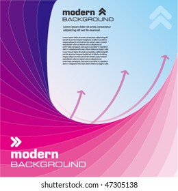 Abstract vector illustration depicting modern layout background.
