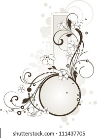 Abstract vector illustration for design.