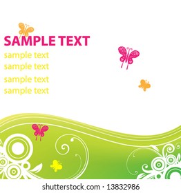 Abstract vector illustration for design.