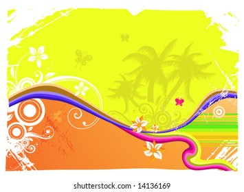 Abstract vector illustration for design.