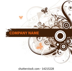 Abstract vector illustration for design.