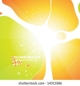 Ilustración vector abstracta para el diseño.