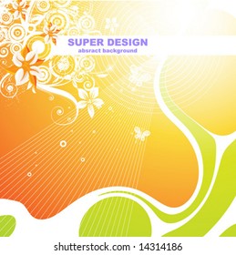 Abstract vector illustration for design.