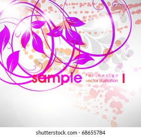 Abstract vector illustration for design.