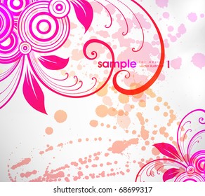 Abstract vector illustration for design.
