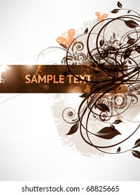 Abstract vector illustration for design.