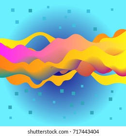 Abstract vector illustration. Design template. 