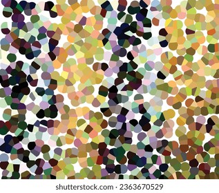 Abstract vector illustration of Divide the channels into different colors.
