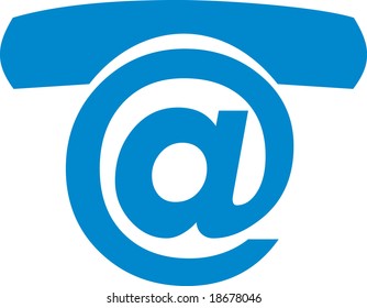 Abstract vector illustration of e-mail
