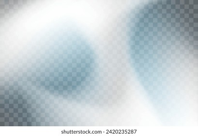 Ilustración vector abstracta con un fondo emocionante de reflectores de luz