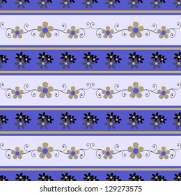 abstract vector illustration of floral