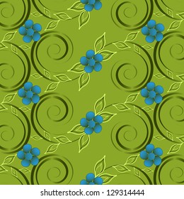 abstract vector illustration of floral