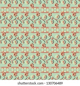 abstract vector illustration of floral