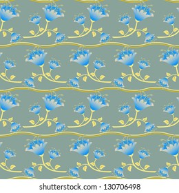 abstract vector illustration of floral