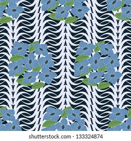 abstract vector illustration of floral