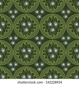 Abstract vector illustration of floral