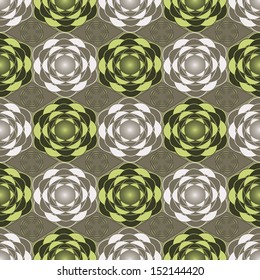 Abstract vector illustration of floral