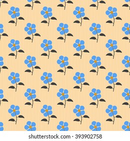 Abstract vector illustration of floral background