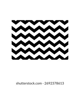 Ilustração vetorial abstrata de um padrão listrado geométrico preto e branco para design de negócios ou textura de papel de parede