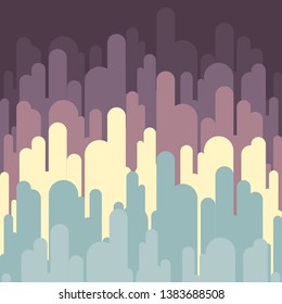 Abstract vector illustration. Geometric template for trendy background and element for corporate identity.