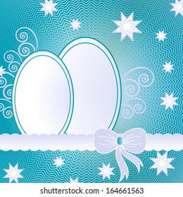 abstract vector illustration: greeting card