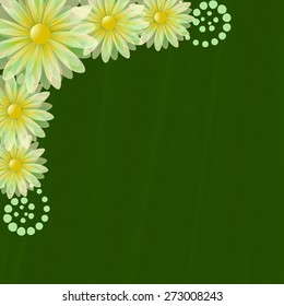 Abstract vector illustration greeting card