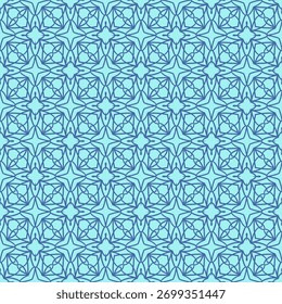 Abstrakte Vektorgrafik mit komplizierten geometrischen Mustern. Für Innenausstattung, Textilindustrie, Druckindustrie.