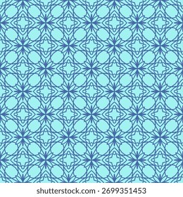 Ilustração vetorial abstrata com intrincados padrões geométricos. Para decoração de interiores, indústria têxtil, indústria gráfica.