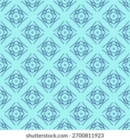 Ilustração vetorial abstrata com intrincados padrões geométricos. Para decoração de interiores, indústria têxtil, indústria gráfica.