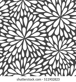Abstract vector illustration with leaves. Can be used for wallpaper, pattern fills, web page background,surface textures. Vector seamless pattern with fireworks.   Christmas background.