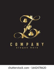 Abstract vector illustration of logo letter L 