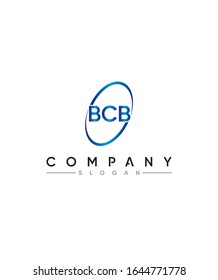Abstract vector illustration of logo letter BCB svg
