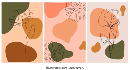 Abstract vector illustration, modern design for posters, cards, business cards, and more