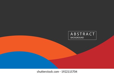 abstract vector illustration on color background