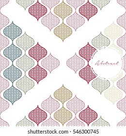 Abstract vector illustration. Pattern of curved line. Can be used for wallpaper, pattern fills, textile, web page background, surface textures, Image for advertising booklets, banners, flyers.