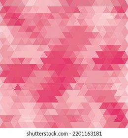 Ilustración del vector abstracto. triángulos rosas. Plantilla para presentación.